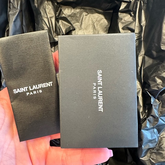 Saint Laurent LA 16 95 Leather Mules size 41 NEW IN BOX - Picture 11 of 12